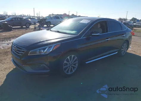 2017 Hyundai Sonata Limited from USA, damaged, VIN 5NPE34AF1HH474531